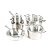 картинка Набор посуды Granhel stailness steel 18/10 арт C2001-10 farforka.kz